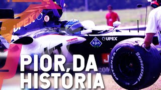 BARBEIRAGEM TOTAL O PIOR PILOTO DE F1 DE TODOS OS TEMPOS [upl. by Notsrik651]