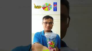 Eat bananas candied fruit amp drink Pepsi food fruit eating youtubeshorts funny [upl. by Aninotna]