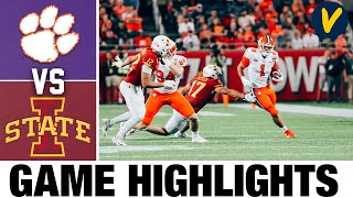 19 Clemson vs Iowa State  2021 CheezIt Bowl [upl. by Mayer]