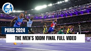 Athlétisme  Finale du 100m H des Jeux Olympiques de Paris 2024 [upl. by Naimaj]