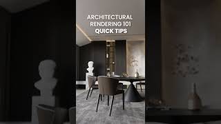 Architectural Rendering 101 Quick Tips [upl. by Hadihahs]