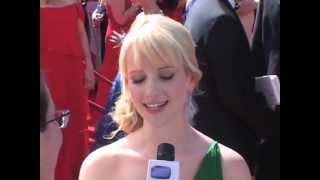 Melissa Rauch quotBig Bang Theoryquot at the 2012 Emmy Awards  EMMYTVLEGENDSORG [upl. by Hartley792]