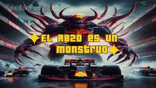 🤩El RB20 es un monstruo viral motivation trending foryou formula1 automobile maxverstappen [upl. by Annij]