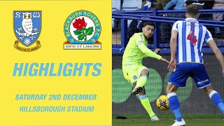 Highlights Sheffield Wednesday v Blackburn Rovers [upl. by Ettolrahs149]