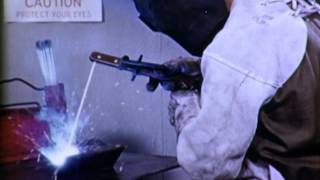 Inside Arc Welding 2 Flat Position  1942 [upl. by Henghold334]