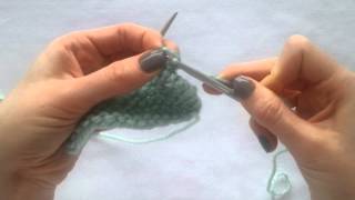 How to Knit Casting Off for Beginners [upl. by Ellertnom]