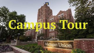 University of Michigan Official Campus Tour  Umich Vlog 20 [upl. by Emerald]