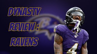 Dynasty Review Ravens  What Is Zay Flowers Ceiling [upl. by Asserac282]