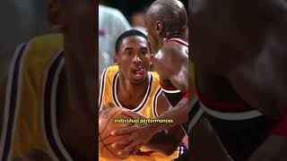 Kobe vs Jordan The Turning Point in Their Rivalry [upl. by Nahsyar]