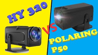 PROYECTOR HY 320 VS POLARING P50 [upl. by Seavir]