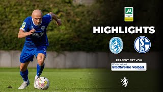 SSVg Velbert 02 vs FC Schalke 04 U23 – Highlights amp Tore  Regionalliga West [upl. by Warila473]