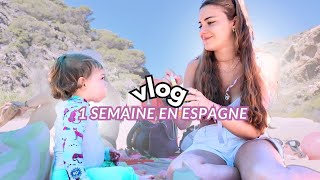 1 SEMAINE EN ESPAGNE maman de 18ans amp bébé 15mois 20 [upl. by Melina]