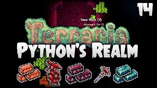 Terraria Lets Play 135  Surging Through The Hardmode Ores  Pythons Realm S2  Episode 14 [upl. by Eniaral]