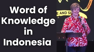 Word of Knowledge in Jakarta Indonesia by Cindy Jacobs [upl. by Rombert]