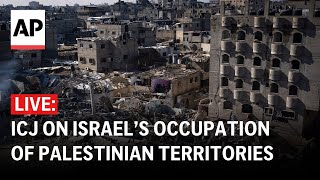 ICJ Day 4 LIVE Top UN court hearing on Israel’s occupation of Palestinian territories [upl. by Tterej]