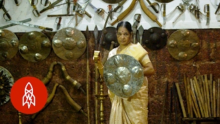 At 74 She Is the Oldest Practitioner of an Indian Martial Art [upl. by Etnoj]