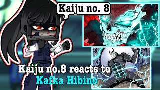 Kaiju no8 reacts to Kafka hibino Compilation 12 [upl. by Yhtomit]