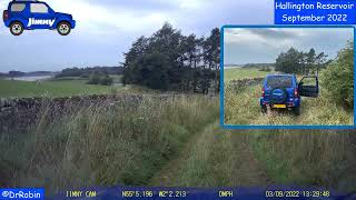 Hallington Reservoir Sept 2022 Suzuki Jimny 4x4 offroad [upl. by Pfaff885]