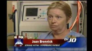 Stroke patient responds to Hyperbaric Oxygen Therapy [upl. by Tracay]