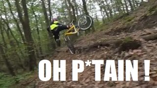 Apprendre à Voler à VTT  BIG CRASH [upl. by Kcinom877]