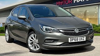 Used Vauxhall Astra 10i Turbo ecoTEC Design  Motor Match Crewe [upl. by Atinaw]