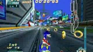 Sonic Riders PC Demo [upl. by Yatnuahs]