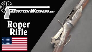 Roper Repeating Rifle  An Early Type of Cartridge [upl. by Junette602]