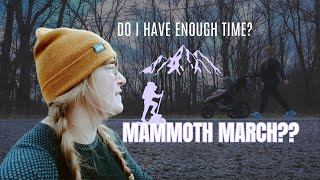 STARTING A YOUTUBE  MAMMOTH MARCH HIKE  VLOG [upl. by Hermy]