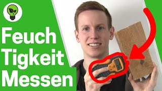 Feuchtigkeit Messen Wand amp Holz ✅TOP ANLEITUNG Feuchtigkeitsmessgerät Brennenstuhl für Holzfeuchte [upl. by Yzdnil]