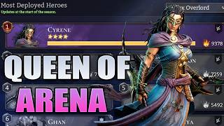 ABUSE CYRENE For FREE WINS In ARENA Showcase  Guide Watcher of Realms [upl. by Eceerahs836]