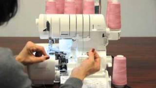 Baby Lock Serger Alternate Threading Methods [upl. by Netsrijk750]