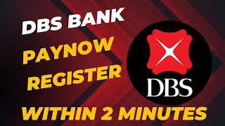 Paynow register  how to register paynow  dbs bank  posb digibank dbs posb paynow posb app [upl. by Cally]