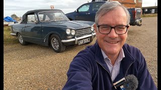 Downriver to Walberswick in my 1971 Triumph Vitesse Mark 2 [upl. by Sausa]