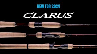 New for 2024 Clarus F Casting and Spinning Rods [upl. by Neetsyrk]