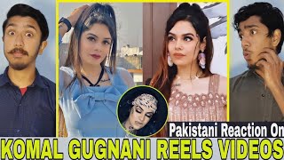 Pakistan Reaction On  Komal Gugnani  Latest Instagram Reels  Reaction Box [upl. by Nelda]