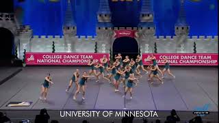 University of Minnesota Dance Team Jazz 2024 DREAM ON  Semifinals College Nationals [upl. by Rasure]