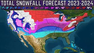 How Much Snowfall Could You See This Winter 20232024 Snowfall Outlook [upl. by Emmons]