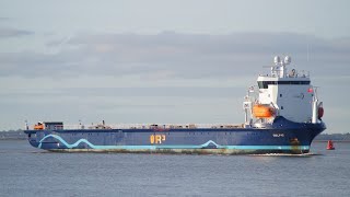 General cargo vessel CELTIC heading for harwich 27224 [upl. by Ecnar]