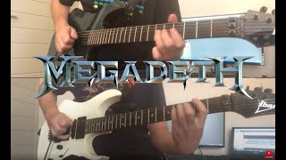 Megadeth  Lucretia Both Solos [upl. by Ymaj]