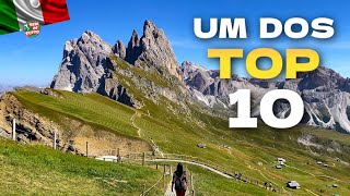 DOLOMITAS  Monte SECEDA🇮🇹 Um dos lugares mais incríveis que já conhecemos [upl. by Eri372]