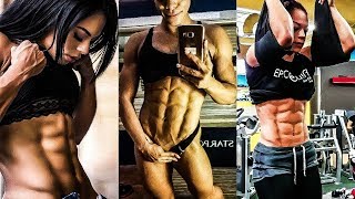 The Most Sculptured Female Abs in the World  Kessia Mirellys IFBB Pro [upl. by Abad580]