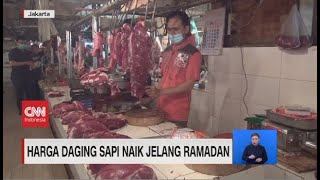 Harga Daging Sapi Naik Jelang Ramadan [upl. by Cyn]