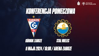 Konferencja prasowa po meczu Górnik Zabrze  Stal Mielec [upl. by Nickolai]