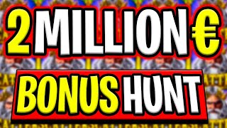 MY BIGGEST SLOT BONUS HUNT OPENING EVER €2000000 BEST SLOTS 🔥 JOIN ME FOR BIG RECORD WINS‼️ [upl. by Hogue]