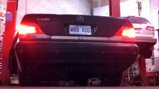 Mercedes S600 V12 BiTurbo 517hp  pure SOUND [upl. by Aninad]