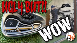 I COULD NOT PLAY THIS CLUB OR COULD I  ORKA GOLF DRIVING IRON REVIEW [upl. by Airetak296]