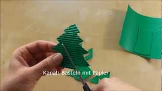 Weihnachtsbasteln mit Kindern Bastelideen für Weihnachten [upl. by Yahsat]