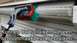 Rolluiken reinigen binnenkant [upl. by Aratahs]