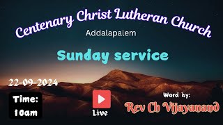 Lutheran Church Sunday Service [upl. by Yelkrab]