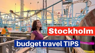 Stockholm Sweden Tips for budget travel I spent 2 months in Sweden [upl. by Aldwon]